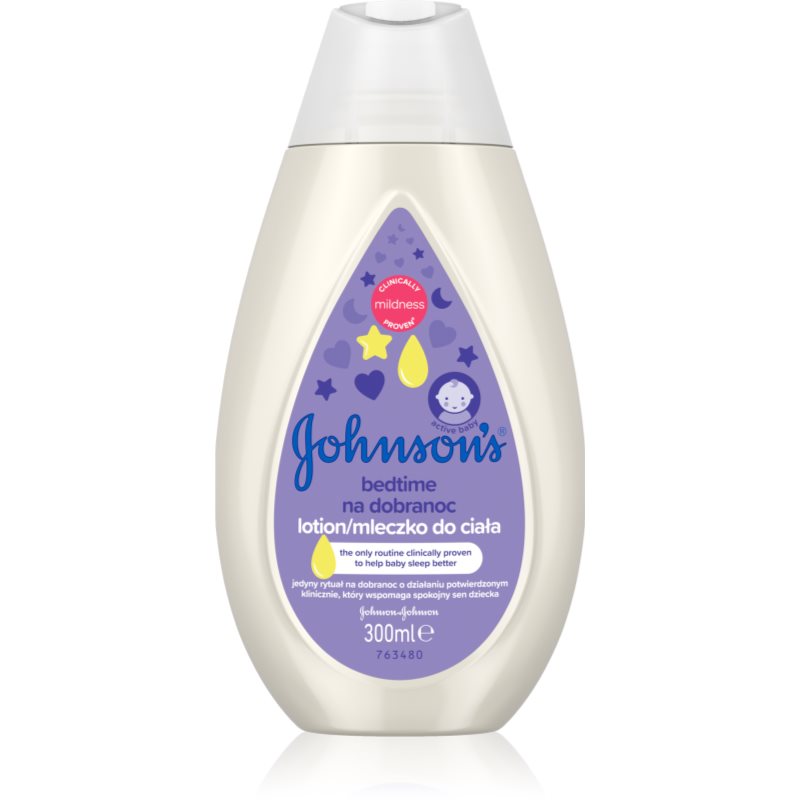 Johnson's® Bedtime gyermek testápoló tej a kellemes alvásért 300 ml-Eredeti