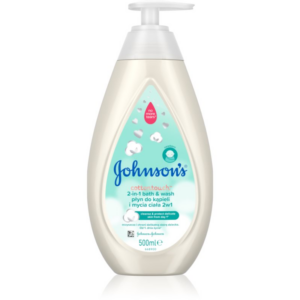 Johnson's® Cottontouch buborékos fürdő és tisztító gél 2 az 1-ben gyermekeknek 500 ml-Eredeti