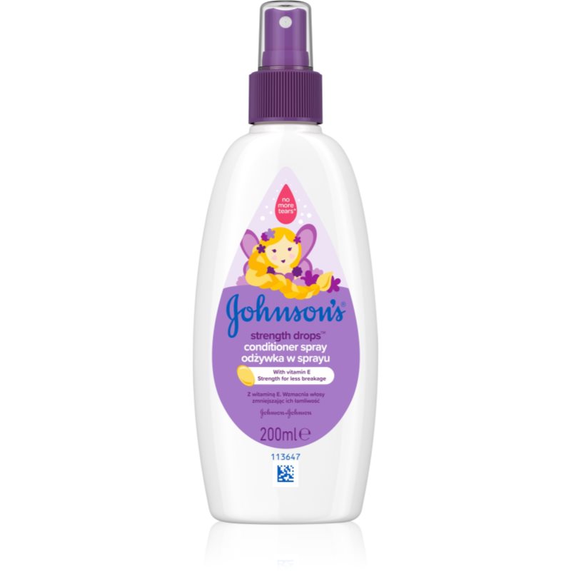 Johnson's® Strenght Drops erősítő kondicionáló gyermekeknek spray formában 200 ml-Eredeti