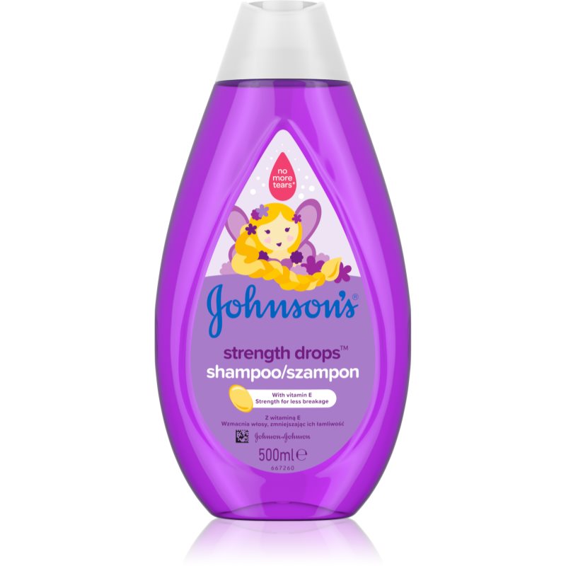 Johnson's® Strenght Drops erősítő sampon gyermekeknek 500 ml-Eredeti