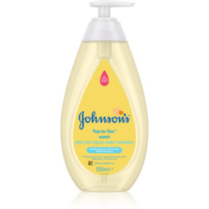 Johnson's® Top-to-Toe tisztító gél testre és hajra gyermekeknek születéstől kezdődően 500 ml-Eredeti