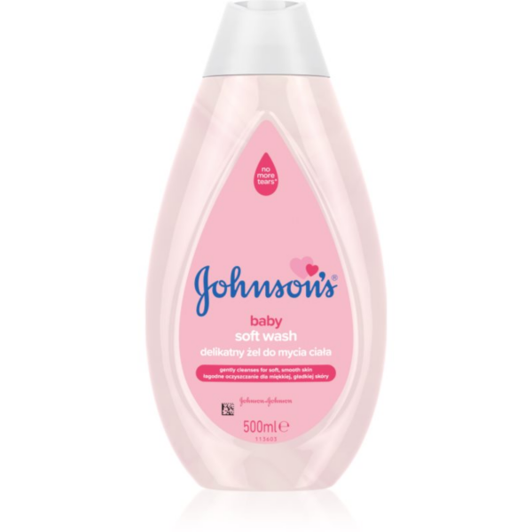 Johnson's® Wash and Bath gyengéd tisztító gél 500 ml-Eredeti