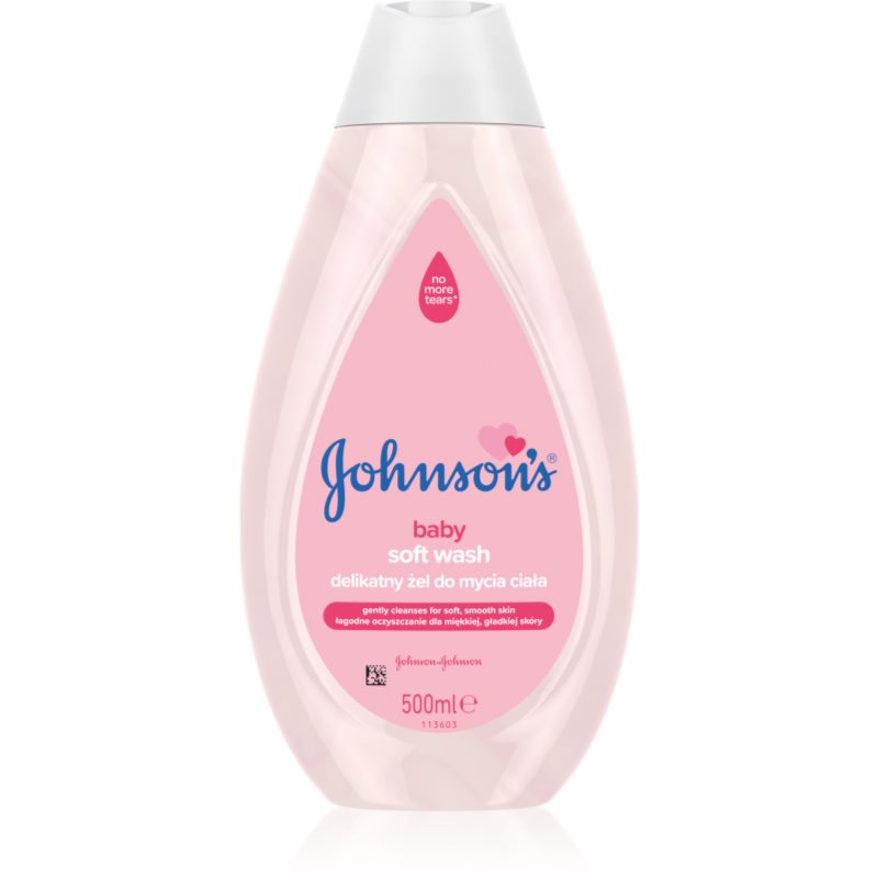 Johnson's® Wash and Bath gyengéd tisztító gél 500 ml-Eredeti