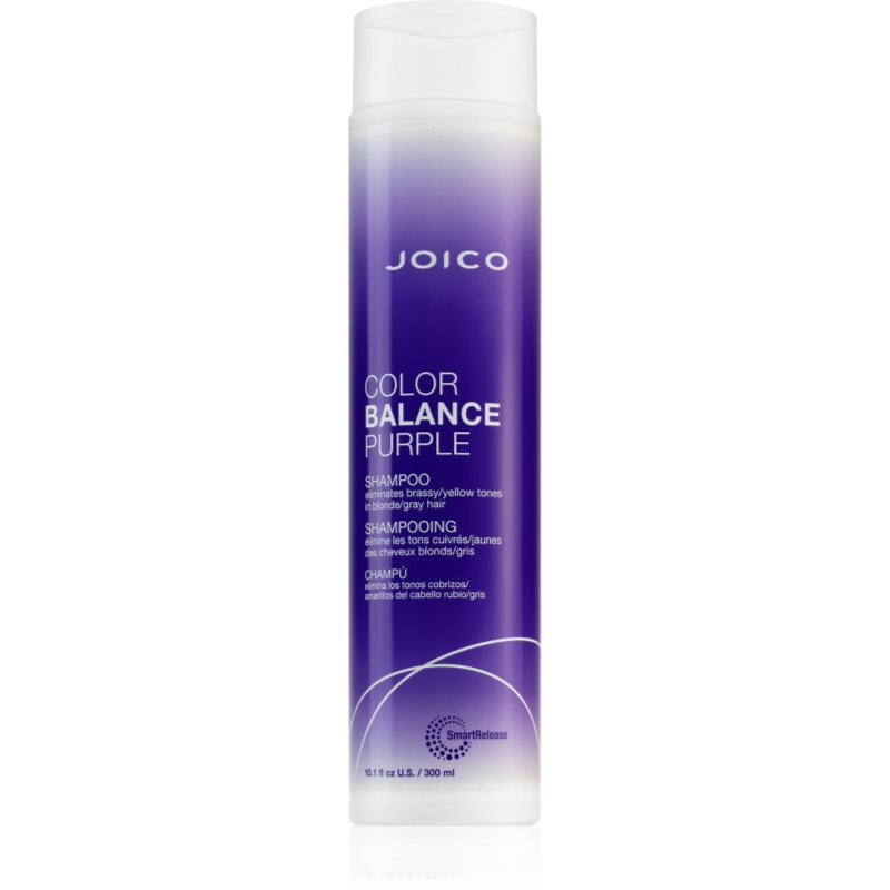 Joico Color Balance Purple Shampoo lila sampon semlegesíti a sárgás tónusokat 300 ml-Ár