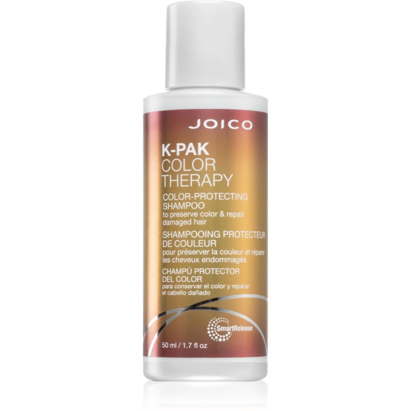 Joico K-PAK Color Therapy regeneráló sampon a festett és károsult hajra 50 ml-Ár