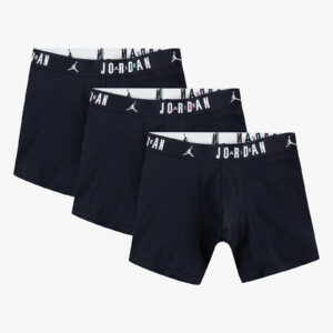 Jordan Flight Cotton Core 3-Pack Boxer Brief Black L-alacsony-ár