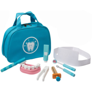 Jouéco Dentist Playset in Bag szett gyermekeknek 36 m+ 9 db-Ár