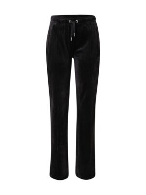 Juicy Couture Nadrág 'Tina'  fekete / ezüst-hu