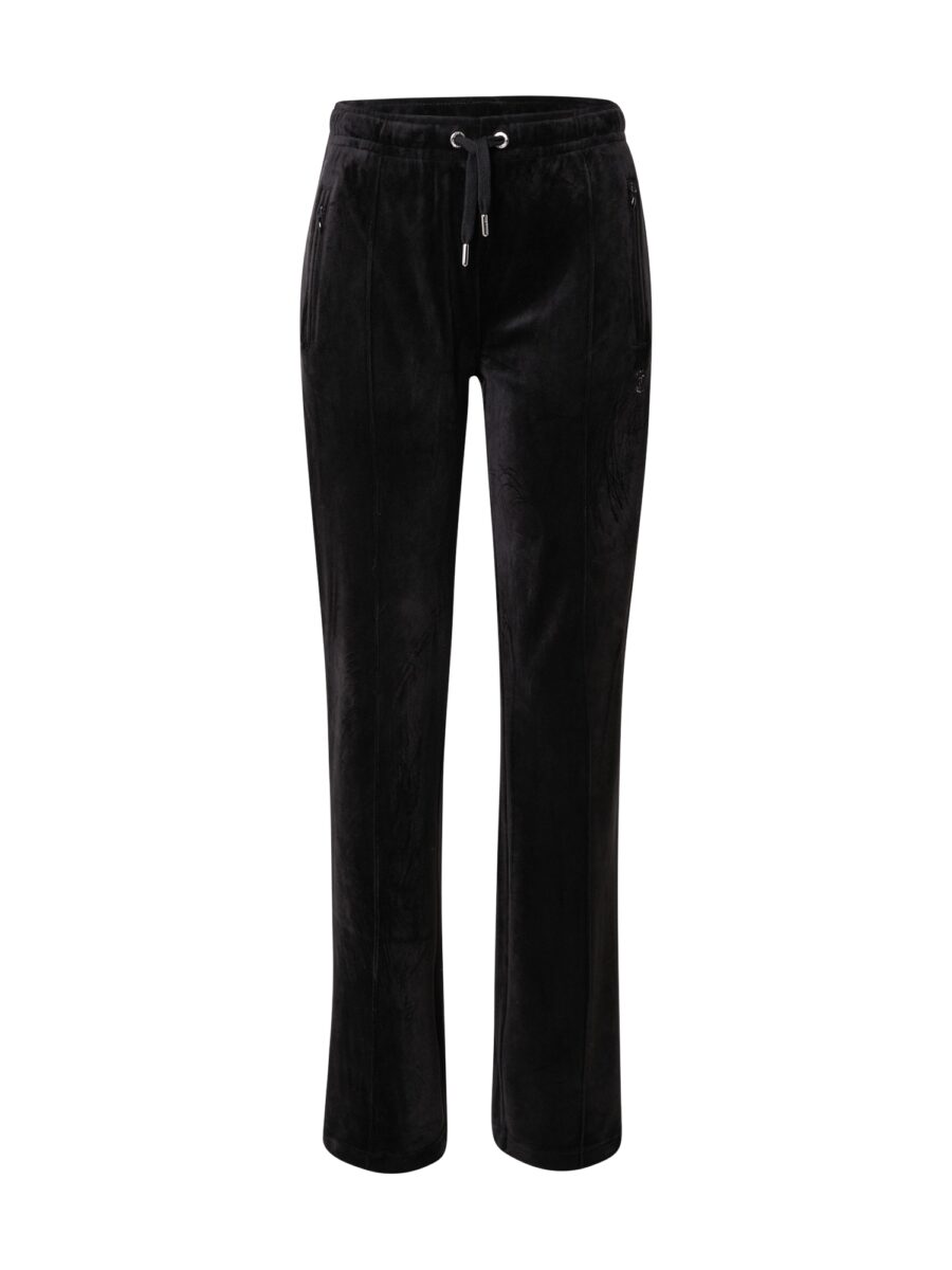 Juicy Couture Nadrág 'Tina'  fekete / ezüst-hu
