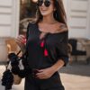 Jumpsuit black Coocmore amgKB1405.black