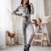 Jumpsuit grey Cocomore cmgKB1108.R03