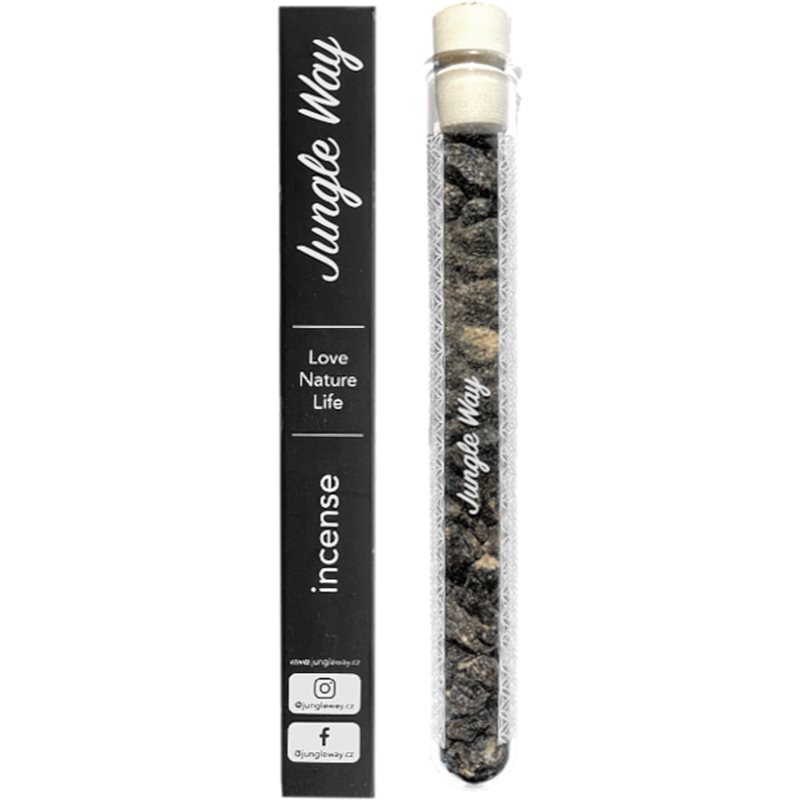 Jungle Way Indian Black Benzoin Aphrodisiac Sambrani tömjén 15 g-Ár