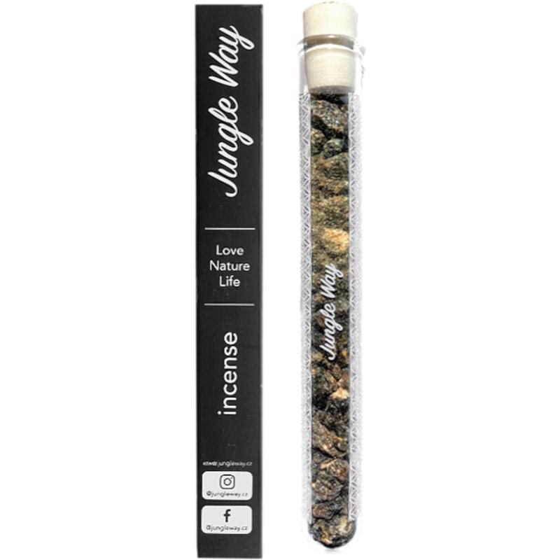 Jungle Way Indian Black Benzoin Opium Sambrani tömjén 15 g-Ár
