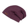 Junior cotton DOKE beanie organic violet