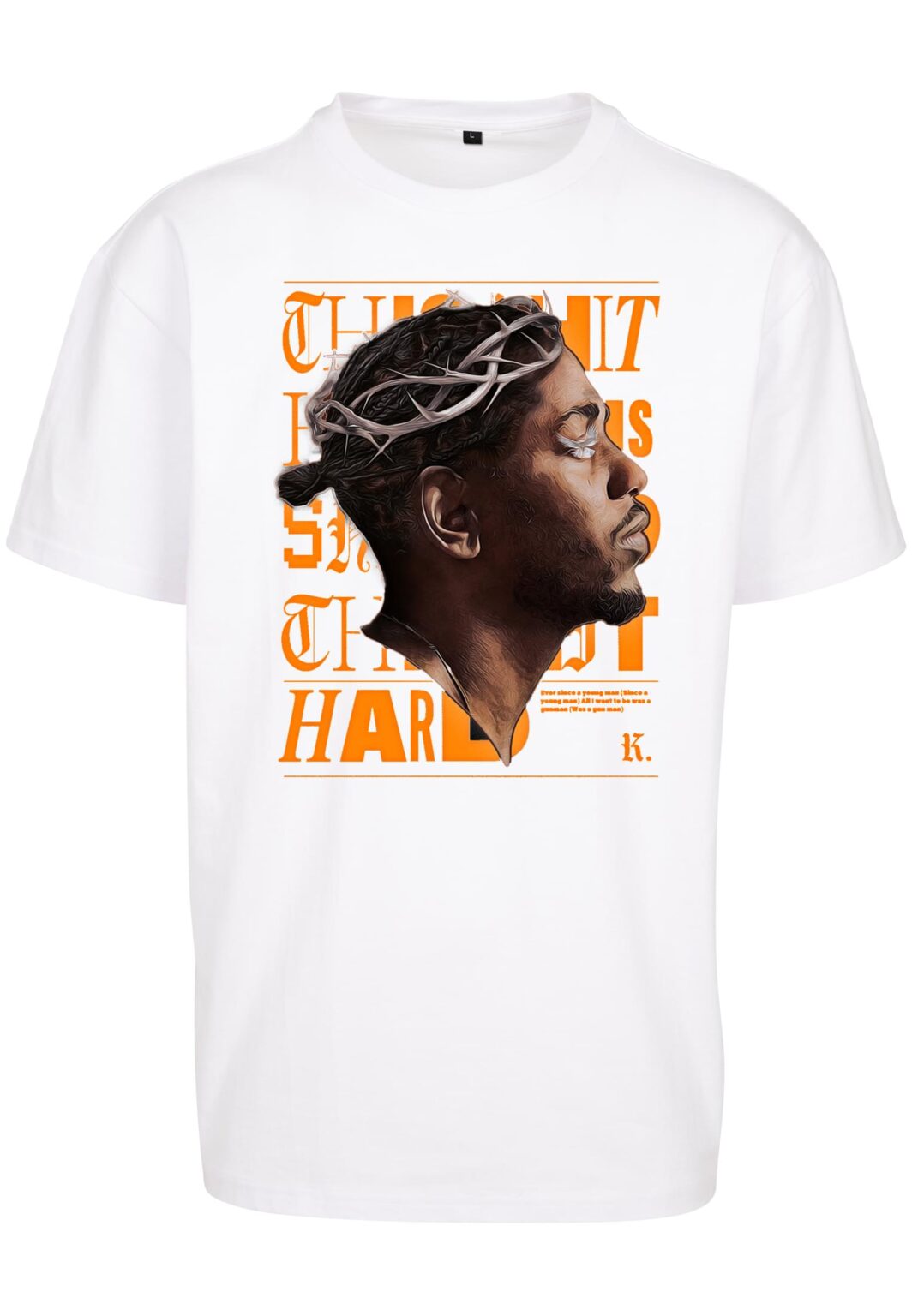 K-Dot Oversize T-Shirt White