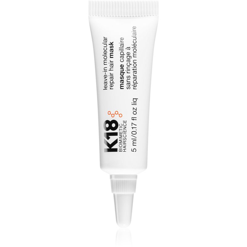 K18 Molecular Repair Hair Mask öblítést nem igénylő hajkúra 5 ml-Ár