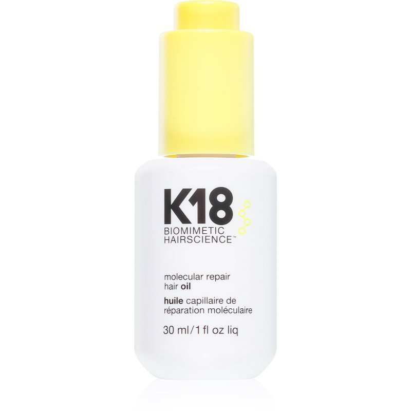 K18 Molecular Repair Hair Oil tápláló száraz olaj a sérült