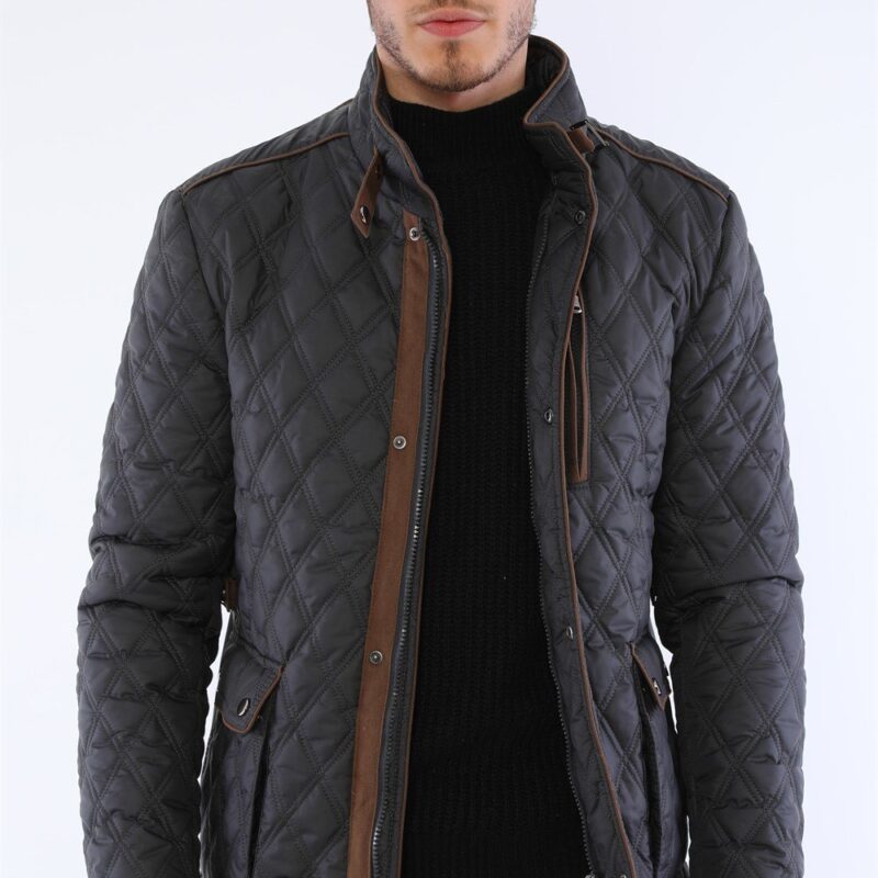 K8613 DEWBERRY COAT-ANTHRACITE