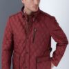 K8613 DEWBERRY COAT-BURGUNDY