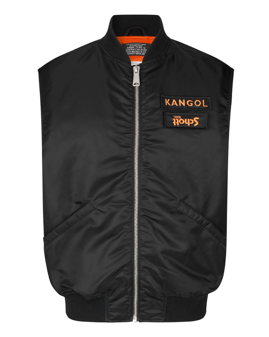 KANGOL Mellény  narancs / fekete-Hungary