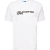 KARL LAGERFELD JEANS Póló  fekete / fehér-Ár