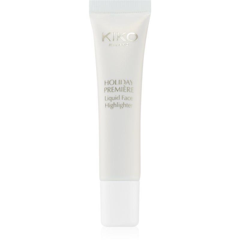 KIKO Milano Holiday Première Liquid Face Highlighter folyékony bőrélénkítő árnyalat 01 Charming Gold 14