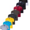KILENCDARABOS CSOMAG T8582 DEWBERRY FÉRFI PÓLÓ-FEKETE-FEHÉR-TENGERÉSZKÉK KÉK-KHAKI-BORDÓ-ANTRACIT-K. TÜRKIZ-SÁRGA-SZÜRKE