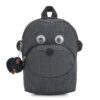 KIPLING Hátizsák 'Back To School Faster'  szürke melír / fekete-hu