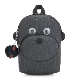 KIPLING Hátizsák 'Back To School Faster'  szürke melír / fekete-hu