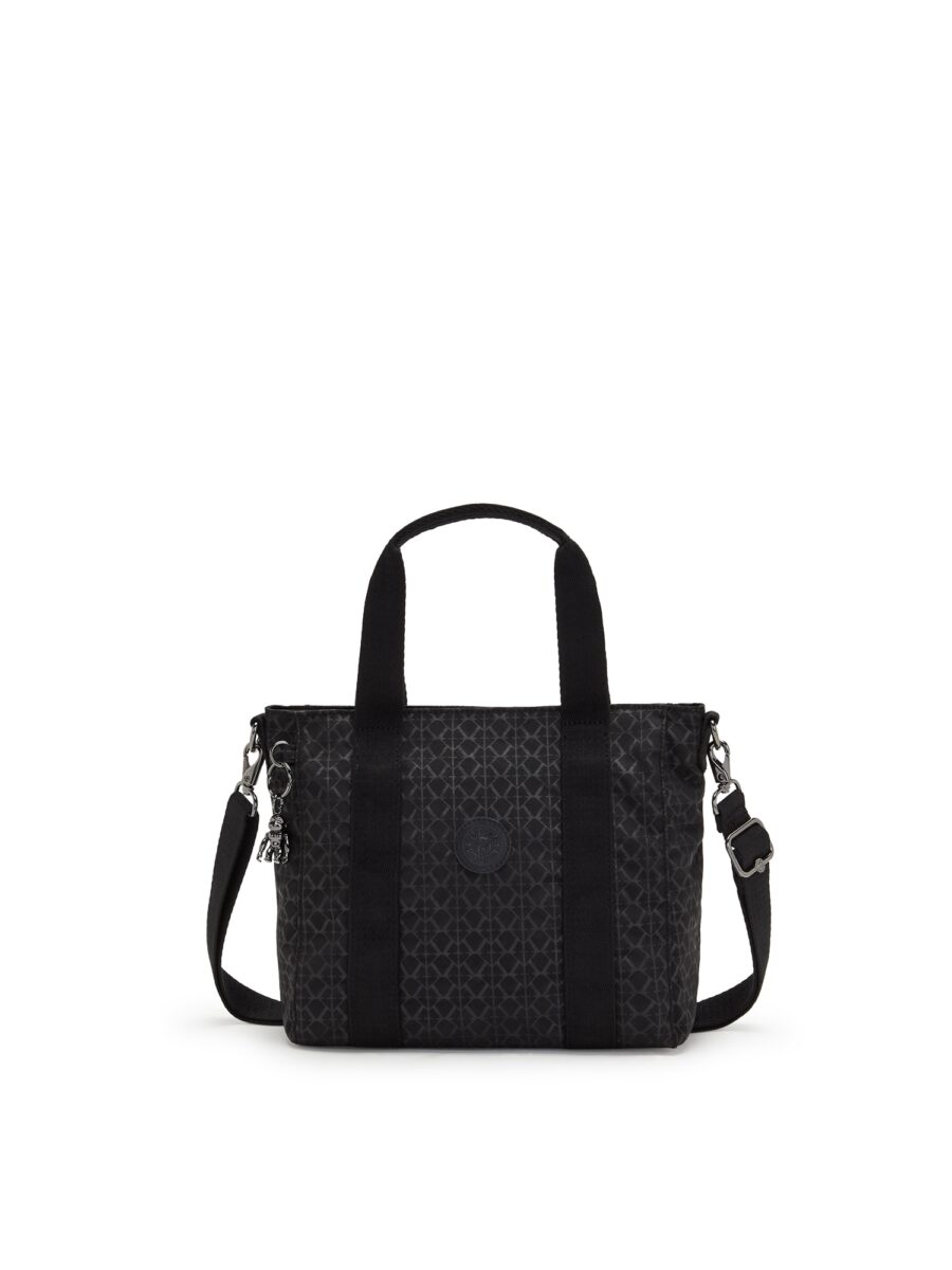 KIPLING Shopper táska 'Asseni'  bazaltszürke / szilva-hu