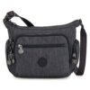 KIPLING Válltáska 'Peppery Gabbie S '  bazaltszürke / fekete-hu