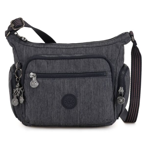 KIPLING Válltáska 'Peppery Gabbie S '  bazaltszürke / fekete-hu