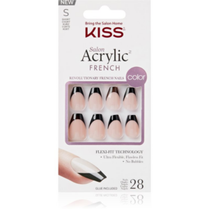 KISS Acrylic French Color műköröm Flame 28 db-ár