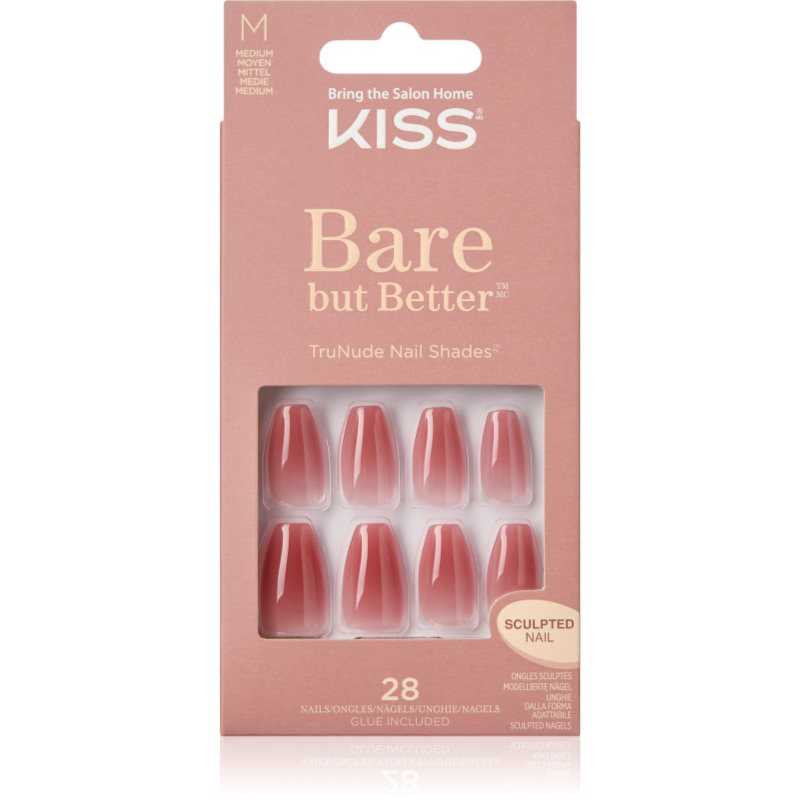 KISS Bare But Better Medium műköröm 28 db-Ár