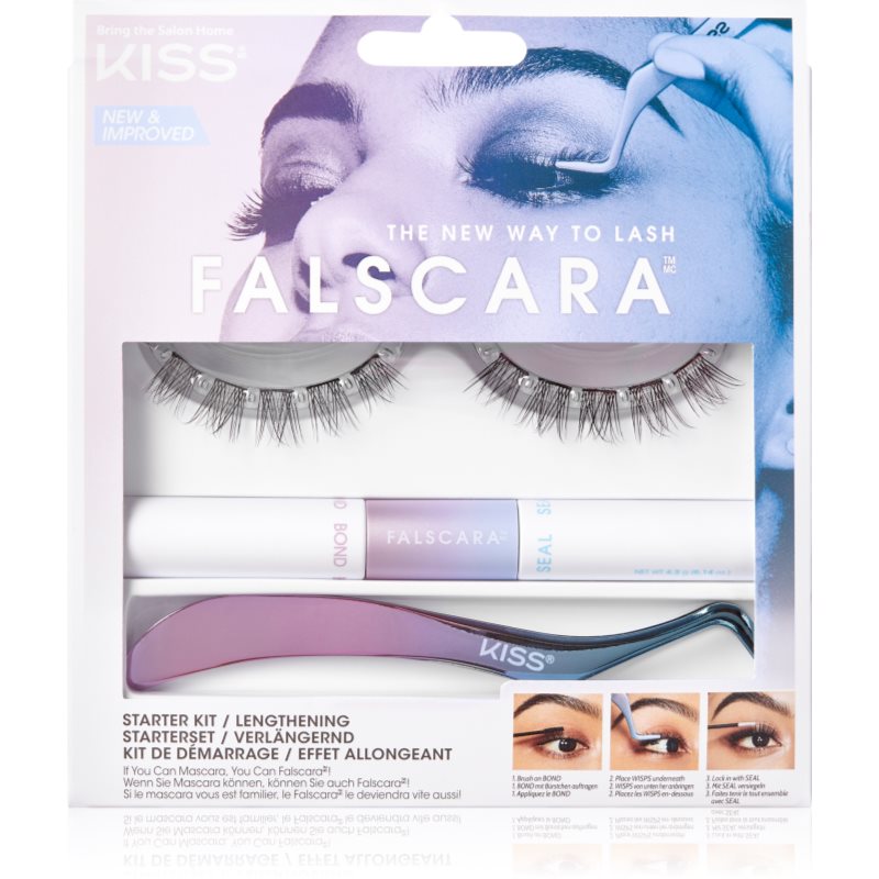 KISS Falscara Starter Kit szett a szempillákra 1 db-Ár