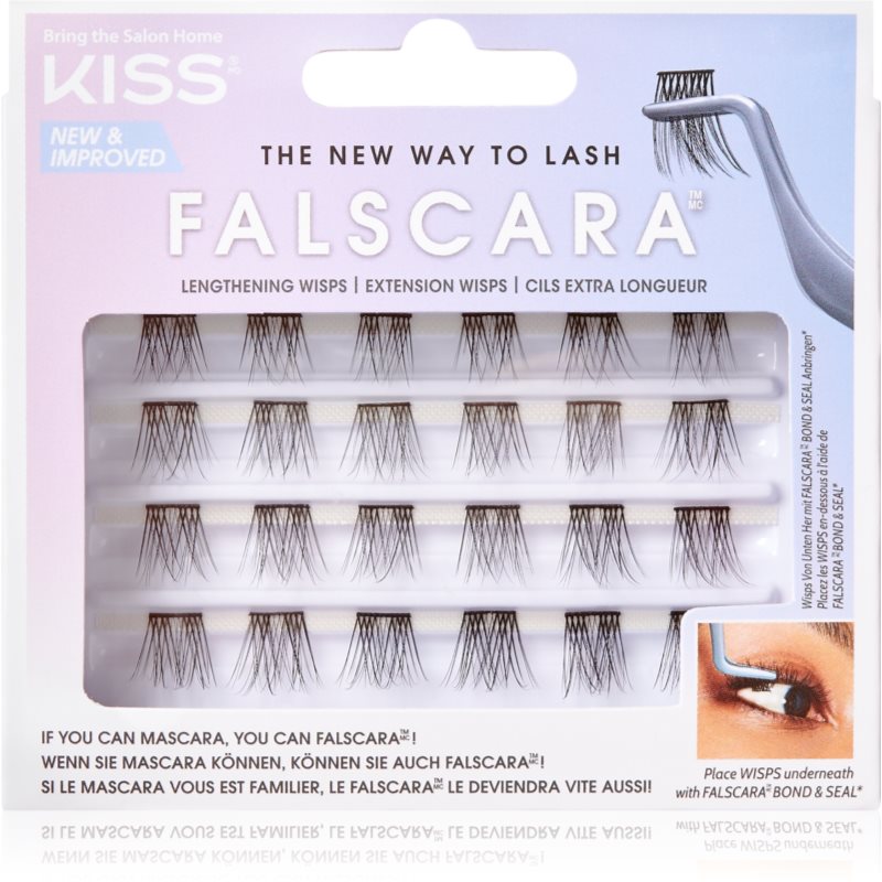 KISS Falscara Wisp csomós műszempilla Lengthening Wisps 24 db-Ár