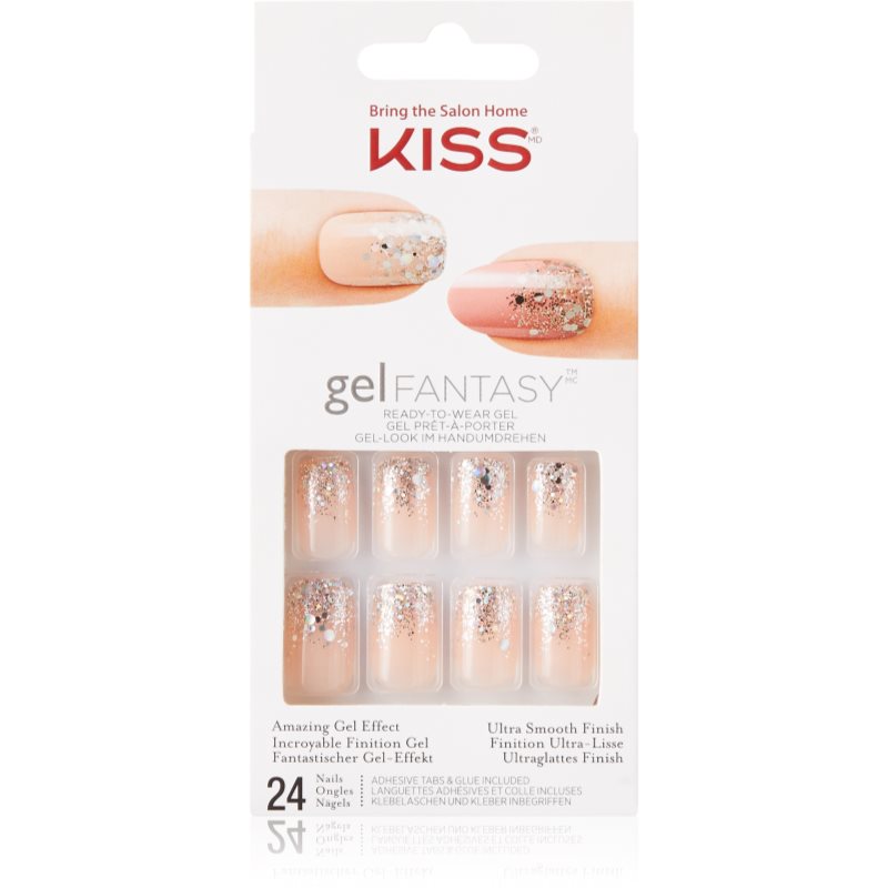 KISS Gel Fantasy Fanciful műköröm 24 db-Ár