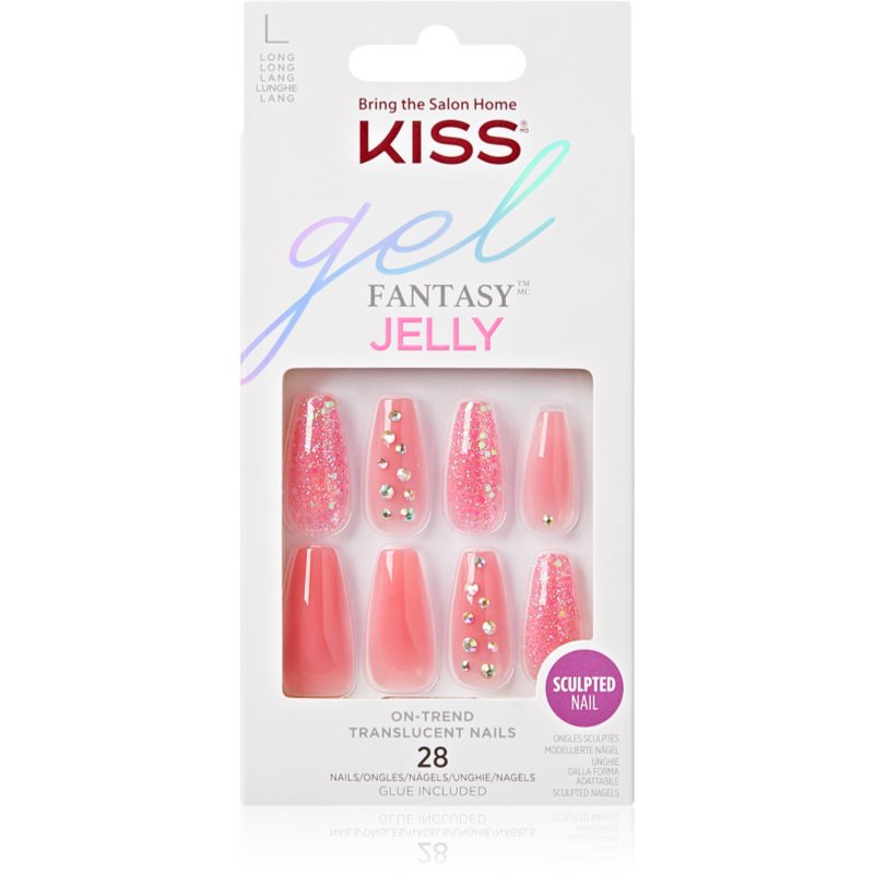 KISS Gel Fantasy Jelly műköröm 28 db-Ár