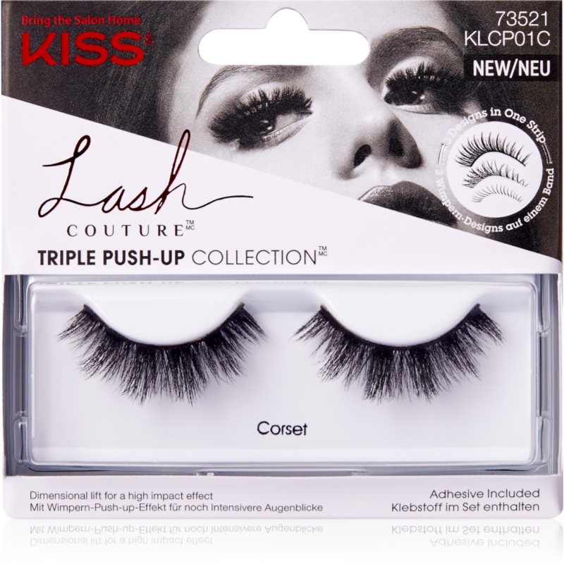 KISS Lash Couture Triple Push-Up műszempillák Corset 2 db-Ár