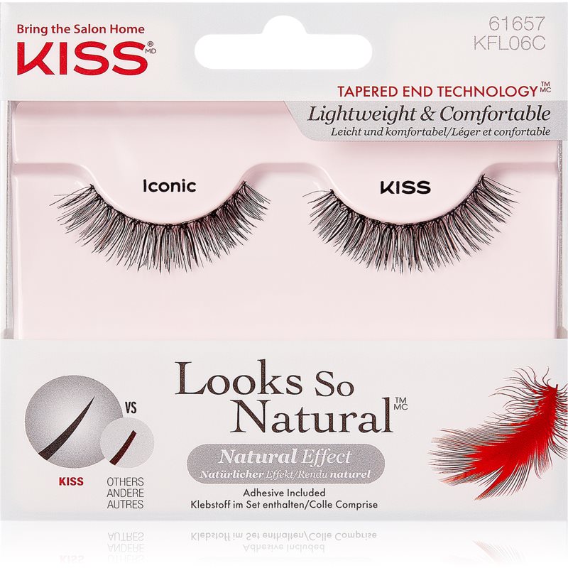 KISS Look So Natural műszempillák Iconic 2 db-Ár