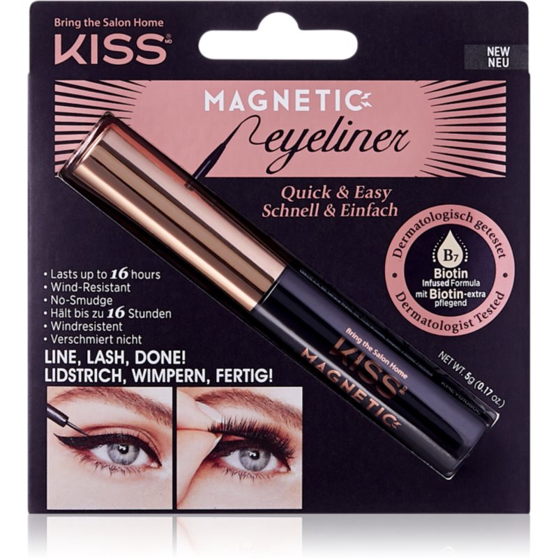 KISS Magnetic Eyeliner mágneses szemhéjtus 5 g-Ár