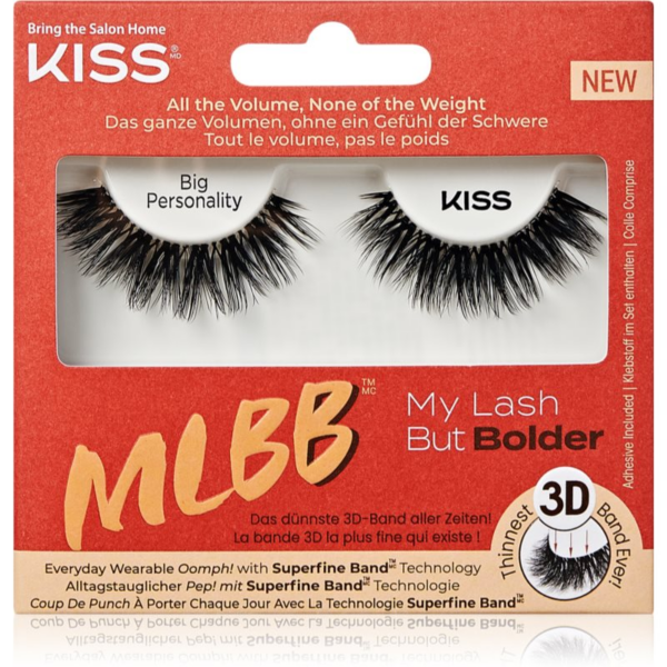 KISS My Lash But Bolder műszempillák Big Personality 1 pár-Ár