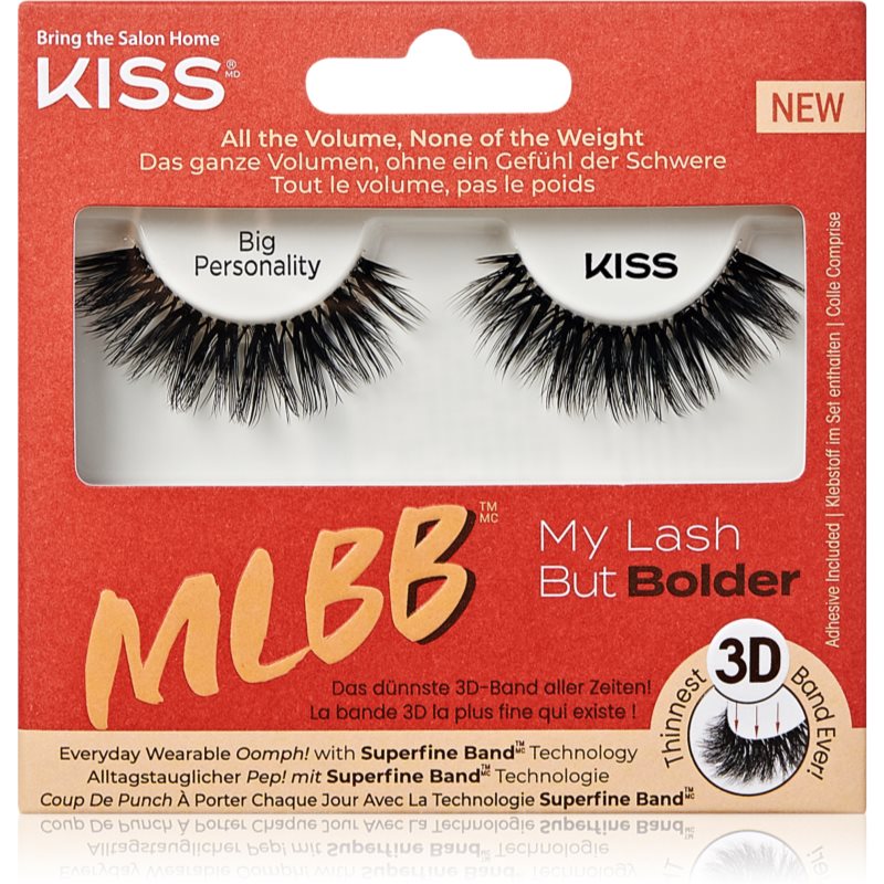 KISS My Lash But Bolder műszempillák Big Personality 1 pár-Ár