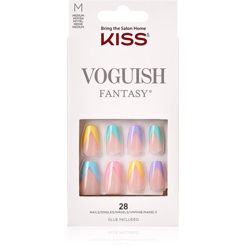 KISS Voguish Fantasy Candies műköröm közepes 28 db-Ár