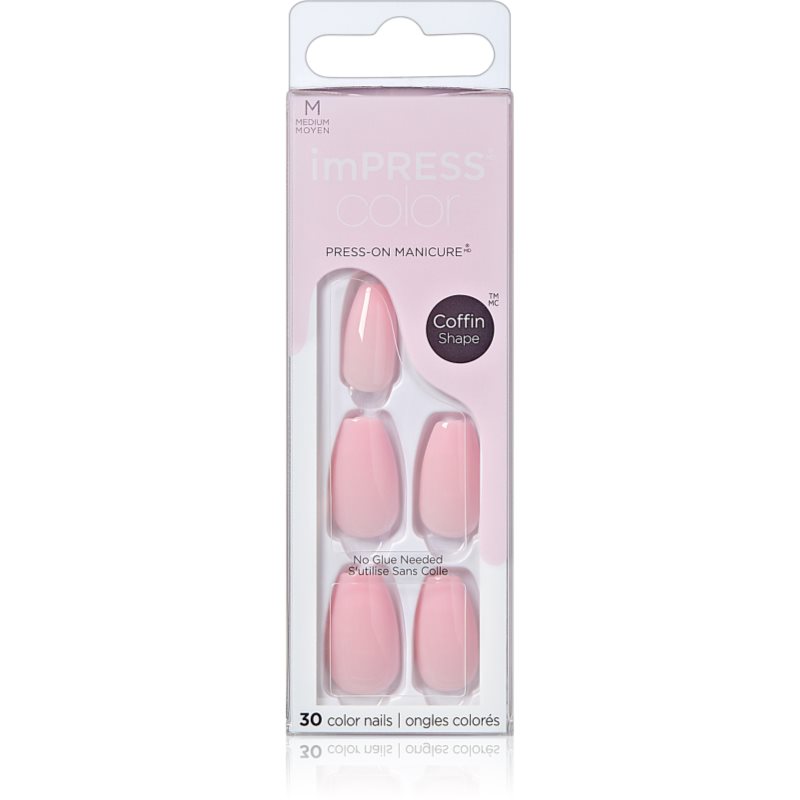 KISS imPRESS Color Medium műköröm Pink Dream 30 db-Ár