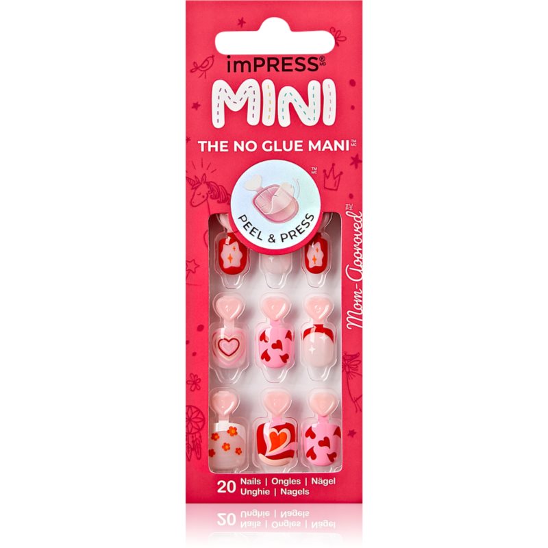 KISS imPRESS Mini műköröm 28 db-ár