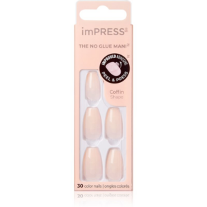KISS imPRESS The No Glue Mani Medium műköröm Serendipity 30 db-Ár