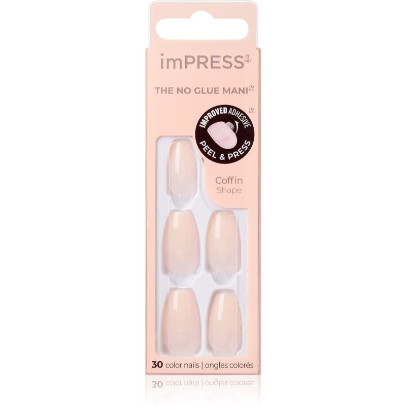 KISS imPRESS The No Glue Mani Medium műköröm Serendipity 30 db-Ár