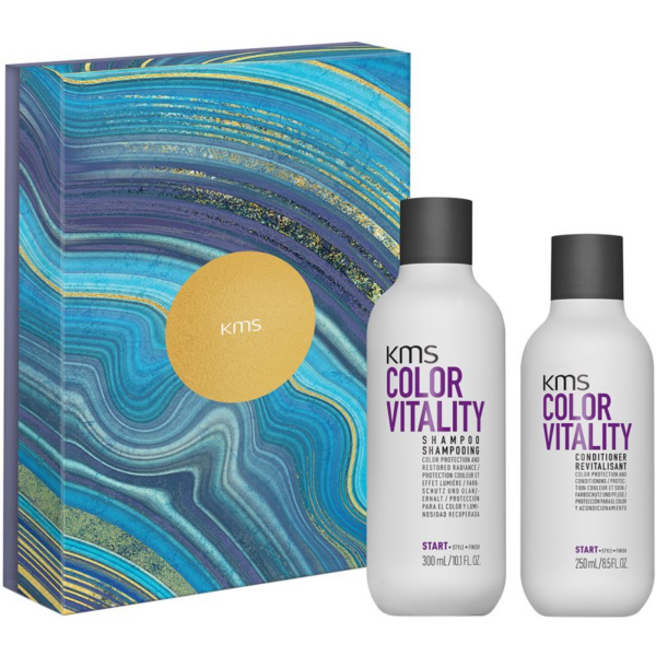 KMS Color Vitality Duo Set ajándékszett festett hajra KMS Color Vitality Duo Set ajándékszett festett hajra