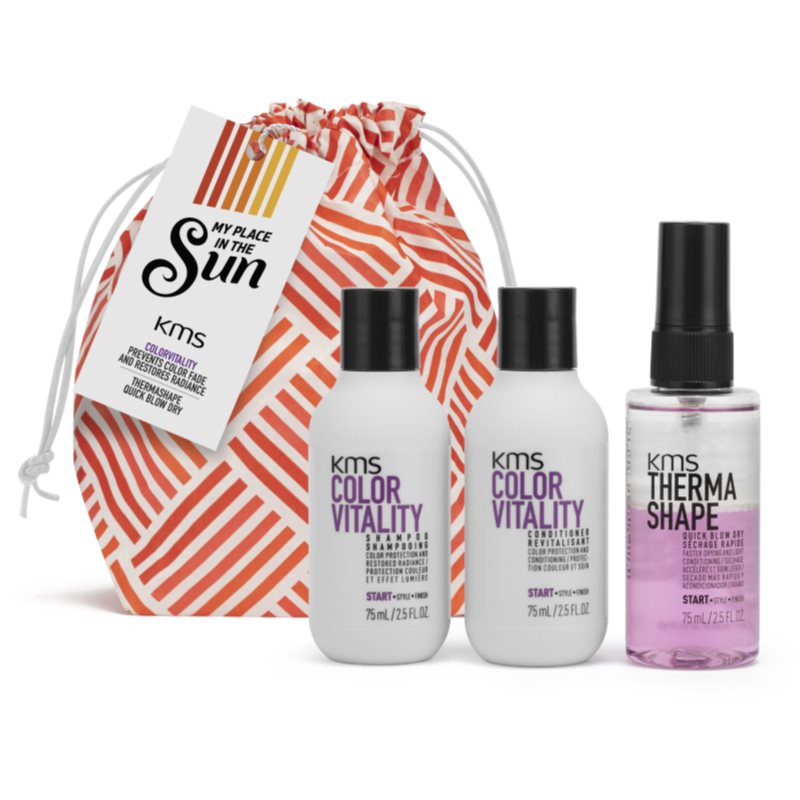 KMS Color Vitality Travel Pack utazási készlet a hajformázáshoz